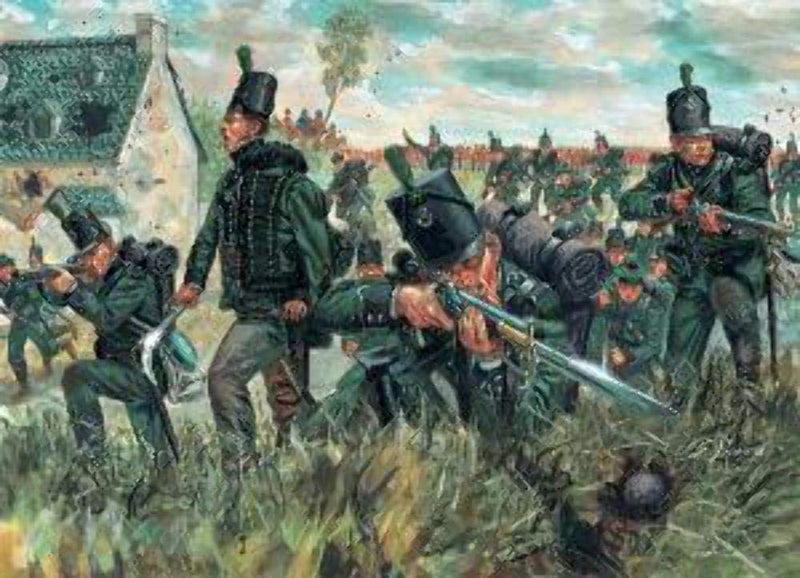 Italeri 556083 1/72 Napoleonic Wars British Green Jackets - Image 1